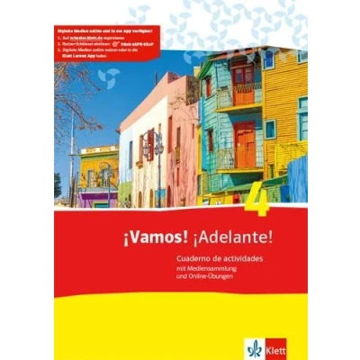 Abbildung von ¡Vamos! ¡Adelante! 4: Cuaderno de actividades mit Mediensammlung und Online Übungen 4. Lernjahr (¡Vamos! Ausgabe 2. Fremdsprache ab 2014)