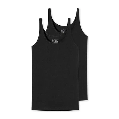 Abbildung von Schiesser Unterhemd/shirt, Damen, Größe: 48, Schwarz