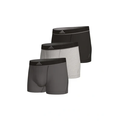 Abbildung von adidas Sportswear Active Micro FLEX 3 PACK Panties Grau hellgrau schwarz, Herren, Größe: Small, schwarz