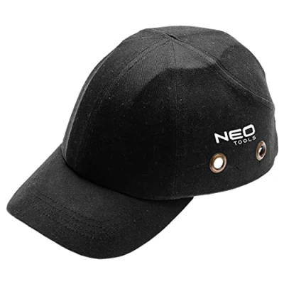 Abbildung von Anstoßkappe schwarz, Kopfschutz Schutzhelm Hardcap Schutzkappe Arbeitskappe