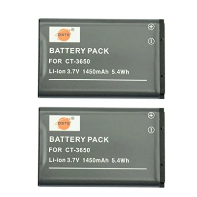 Abbildung von DSTE 2pcs CT 3650 Lithium Akku für ContourHD 1080P, ContourGPS, Contour+2