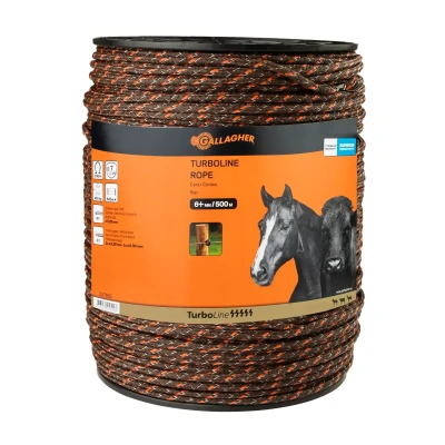 Abbildung von 500 m Gallagher Weidezaunseil TurboLine Cord (terra)