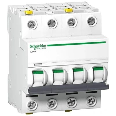 Abbildung von Schneider Electric A9F07432 Leitungsschutzschalter iC60H, 4P, 32A, C Charakteristik