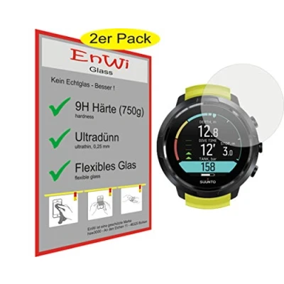 Abbildung von EnWi 2X Extrem harte 9H Display Schutz Folie für Suunto D5