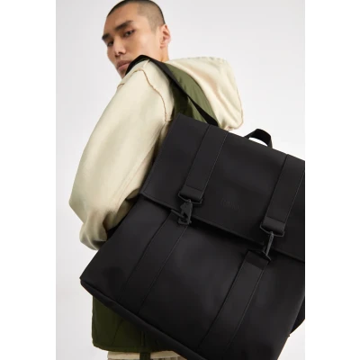 Abbildung von Rains BAG Unisex Tagesrucksack, Größe: One Size, Black