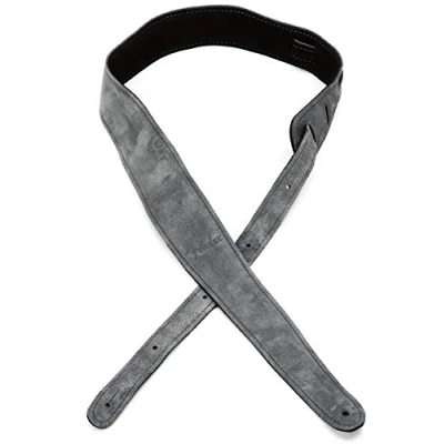 Abbildung von Fender© 2&quot; Suede Strap, Black/Gray, Rev.