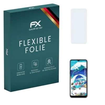 Abbildung von atFoliX Schutzfolie kompatibel mit Nokia G21 Folie, ultraklare und flexible FX Displayschutzfolie (3X)