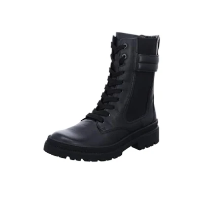 Abbildung von ARA Damen Dover Schnür Stiefelette, SCHWARZ, 38 EU