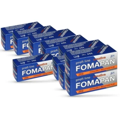 Abbildung von 10er Pack FOMAPAN Creative 200 Rollfim/Mittelformat /120 SCHWARZ/WEIß Kleinbildfilm
