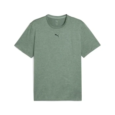 Abbildung von PUMA Trainingsshirt TAD ESSENTIALS Meliertes T Shirt mit Cat Logo Herren
