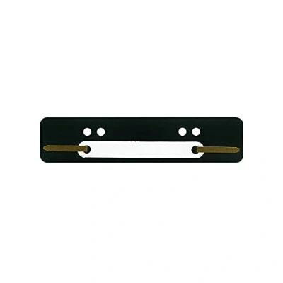 Abbildung von FILE PP Heftstreifen mit Kunststoffdeckleiste schwarz, Polypropylen, 150 x 34 mm