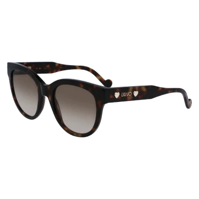 Abbildung von LIU JO Sonnenbrille, Damen, Größe: One Size, Tortoise