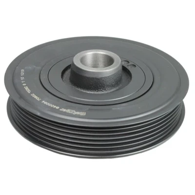 Abbildung von METZGER 6400084 Kurbelwellenriemenscheibe 131,20 6 FORD: FIESTA 5, Focus Mk1 Kombi, Schrägheck, MAZDA: 2 Hatchback