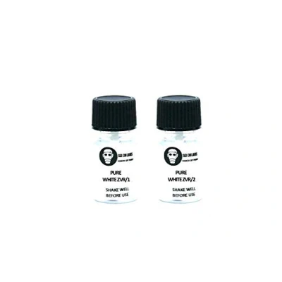 Abbildung von SD COLORS Pure White ZVR Lackstift Reparatur Set, 15 ML, mit Pinsel, Farbcode
