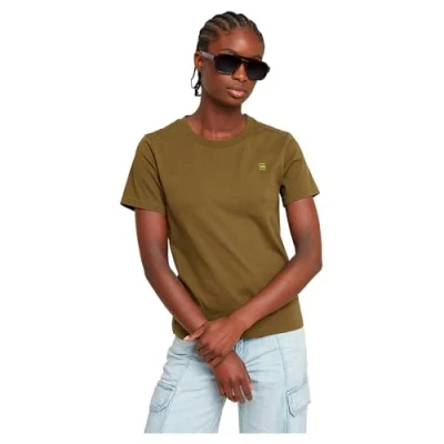 Abbildung von G STAR Nifous Tshirt basic, Damen, Größe: XL, Wild olive