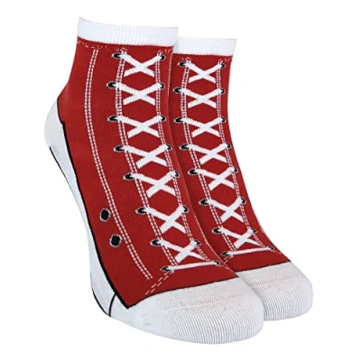 Abbildung von Sock Snob 2 Paar Unisex Socken für Erwachsene, die wie Schuhe aussehen