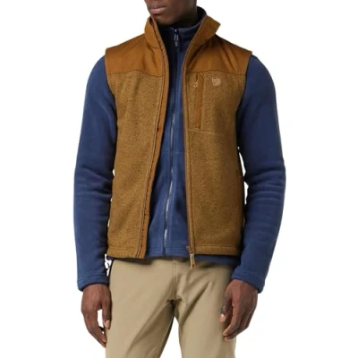 Abbildung von Fjällräven Buck Fleece Herren Weste (Hellbraun XXL ) Wanderbekleidung