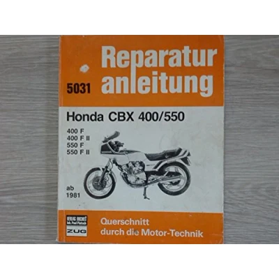 Abbildung von Reparaturanleitung Honda CBX 400 / 550 F, F II, II ab 1981