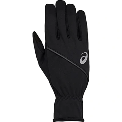 Abbildung von Asics Thermal Gloves Unisex Fingerhandschuh, Größe: Small, Performance black