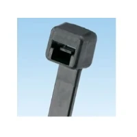 Abbildung von Panduit PLT2S C0 Pan Ty Verriegelungsbinder, Standard, 18,8 cm Länge, wetterbeständiges Nylon 6.6, Schwarz, 100 Stück