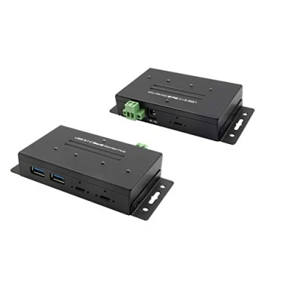 Abbildung von Exsys EX 1240HMVS USB 3.1 (Gen2) Metall HUB mit 4 Ports 2 x C und A Anschluss