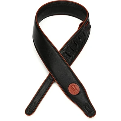 Abbildung von Levys MSS17 Gitarrengurt Black