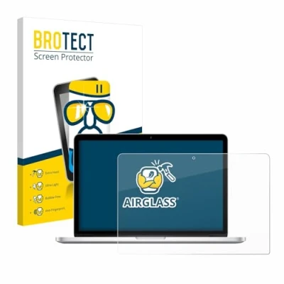 Abbildung von BROTECT Schutzglas für Apple MacBook Retina Pro 13&quot; 2015 Schutzfolie Panzer Folie Glas [Extrem Kratzfest 9H, Anti Fingerprint
