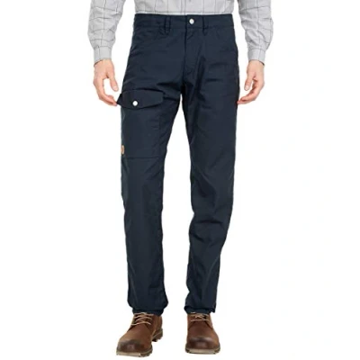 Abbildung von Fjallraven Fjällräven Herren Greenland jeans M Long Sport Trousers, Dark Navy, 48 EU
