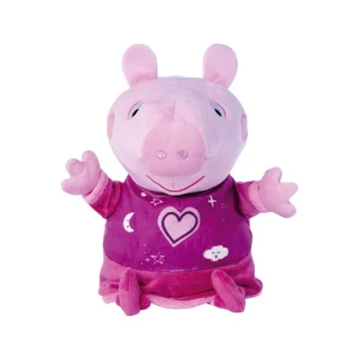 Abbildung von SIMBA Plüschfigur Peppa Pig, Gute Nacht Peppa, mit Sound und Schlummerlicht