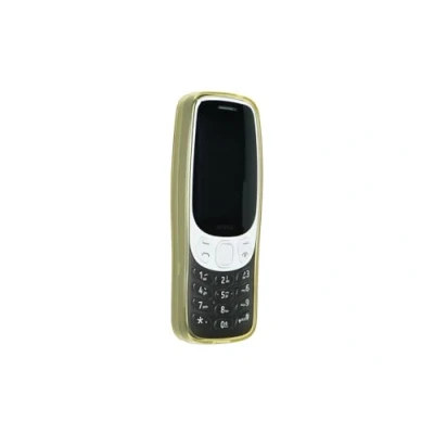 Abbildung von caseroxx Schutz Hülle TPU kompatibel mit Nokia 3210 (2024), Gummi Handy Tasche gelb