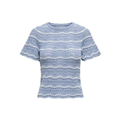 Abbildung von ONLY Kurzarmpullover ONLANNASOFIA LIFE SS STRIPE O NECK KNT