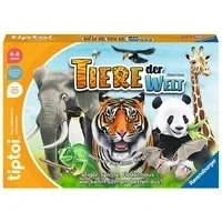 Abbildung von Ravensburger Tiptoi Tiere DER WELT Puzzle für Kinder, Größe: One Size, Mehrfarbig