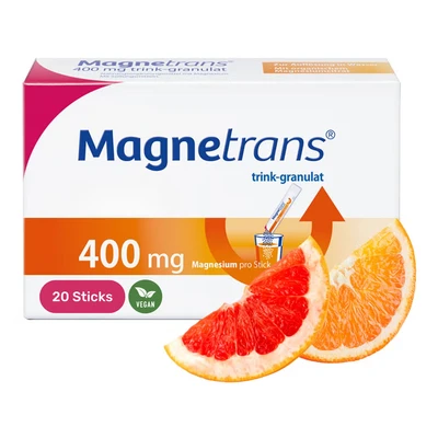 Abbildung von Magnetrans 400mg Magnesium trink granulat 20X5,5 g