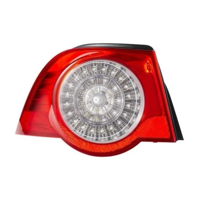 Abbildung von HELLA 2VA 009 246 091 Rückleuchte links äusserer Teil LED 12 glasklar, Rot mit Lampenträger VOLKSWAGEN: Eos