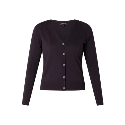 Abbildung von BASE Level Strickjacke, Damen, Größe: 46, Dark blue