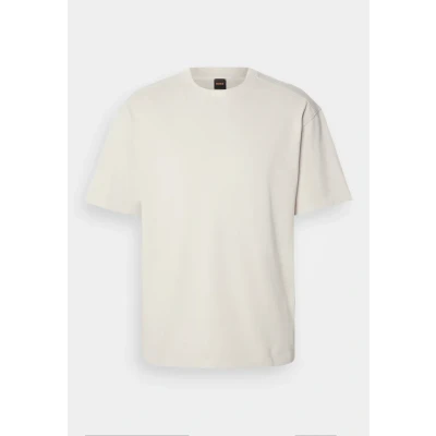 Abbildung von BOSS DYE Tshirt basic, Herren, Größe: Small, Light beige