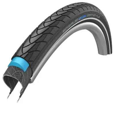 Abbildung von Reifen Schwalbe Marathon Plus SmartGuard 16 X 1.35&quot; / 35 349 Schwarz Mit Reflexion