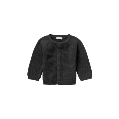 Abbildung von Noppies NAGA Strickjacke für Kinder, Größe: 68, Dark grey melange
