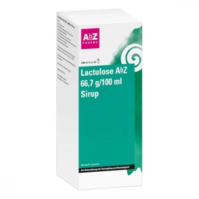Abbildung von Lactulose AbZ 66,7 g/100 ml Sirup 1000