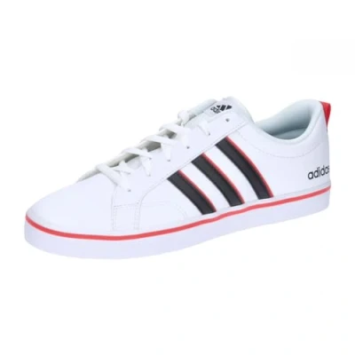 Abbildung von adidas Unisex VS Pace 2.0 Shoes, Cloud white/core black/bright red, 43 1/3 EU