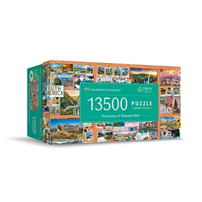 Abbildung von Trefl Jigsaw Puzzle 13500 Teile Die Reise der tausend Meilen