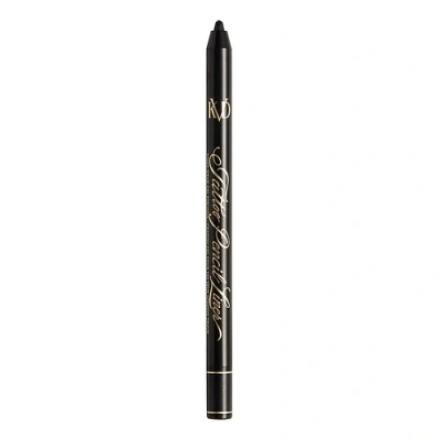 Abbildung von Kvd Beauty tattoo Pencil Eyeliner stift Liner Trooper Black
