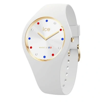 Abbildung von Ice WATCH cocorico Cosmos Shades Weiße Damenuhr mit Silikonarmband 023250 (Small +)