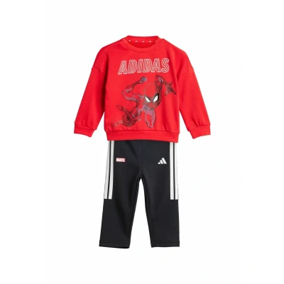 Abbildung von adidas Sportswear Marvel Spiderman Jogger SET Trainingsanzug Pure ruby white für Kinder, Größe: 68,