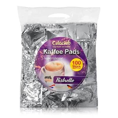 Abbildung von Cafeclub Supercreme Megabeutel Ristretto 100 Kaffeepads