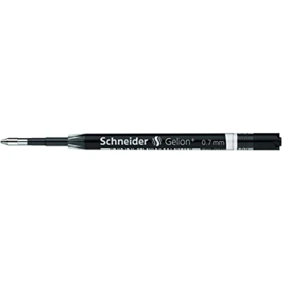 Abbildung von Schneider Gelion 39, Großraummine ISO Größe G2 Kugelschreiber Geltinte Tintenroller Schwarz