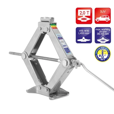 Abbildung von ALCA X Power 436200 Wagenheber 2 mechanisch PKW Scherenwagenheber