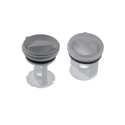 Abbildung von Whirlpool Indesit 484000000966 Flusensieb Waschmaschine C00470576 kit filter (inhalt: 2 verschiedene filter)
