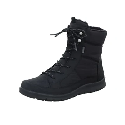 Abbildung von ECCO Schnürstiefelette, Damen, Größe: 38, Black Schuhe