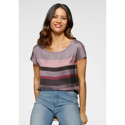Abbildung von Laura Scott Shirtbluse, in modischem Streifen Design